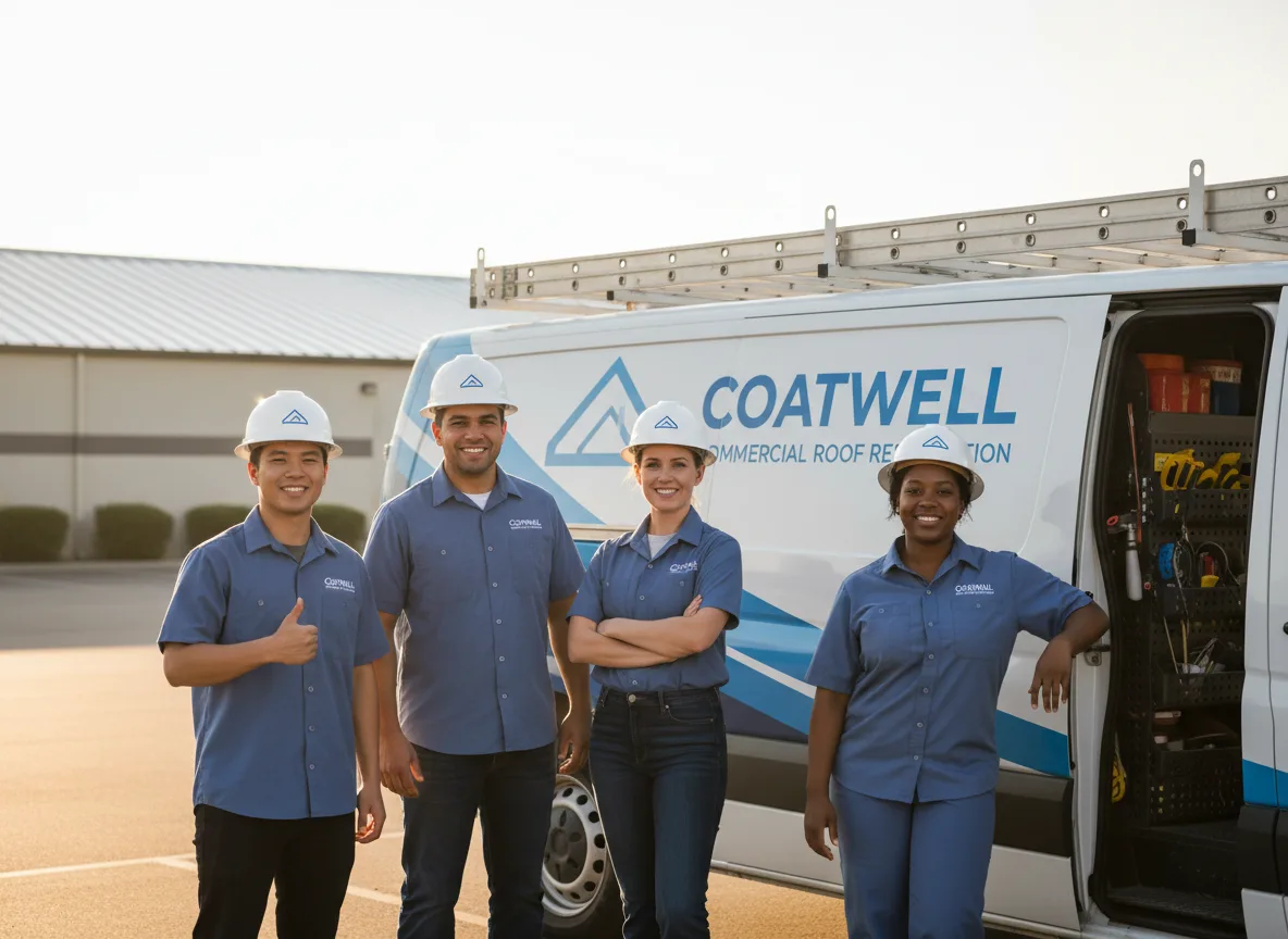 Commercial roof coating company in Sidney, MI